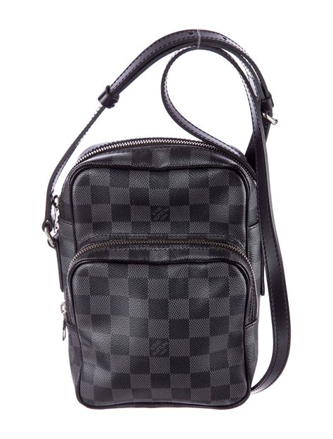 black louis vuitton crossbody bag.